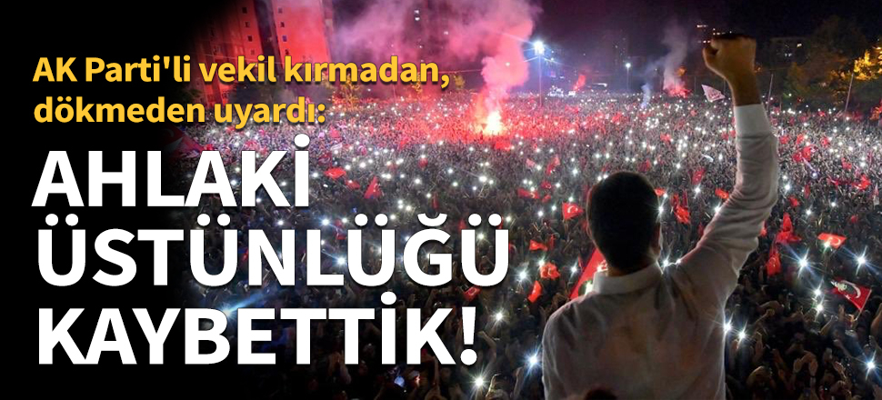 AK Parti'li vekil kırmadan, dökmeden uyardı...