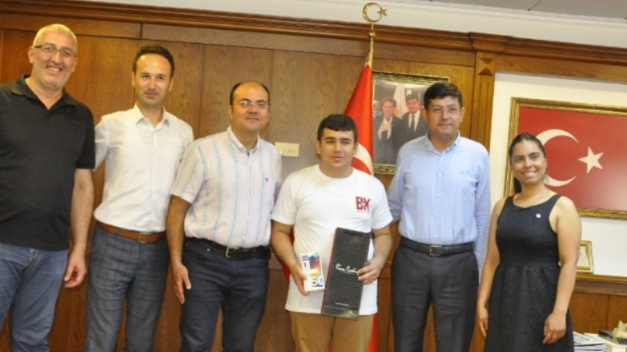 Aydın'da Türkiye 1.’sinden Kürşat Engin Özcan’a ziyaret