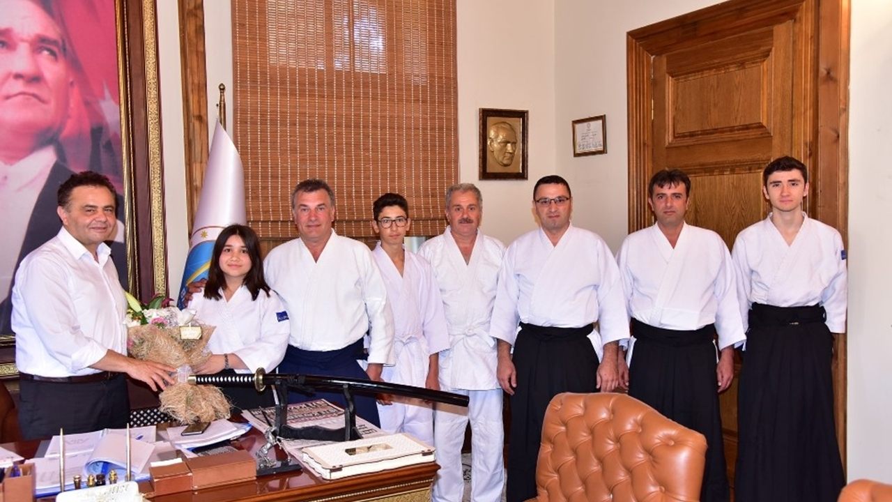 Bilecik'te Başkan Semih Şahin sporcuları ağırladı