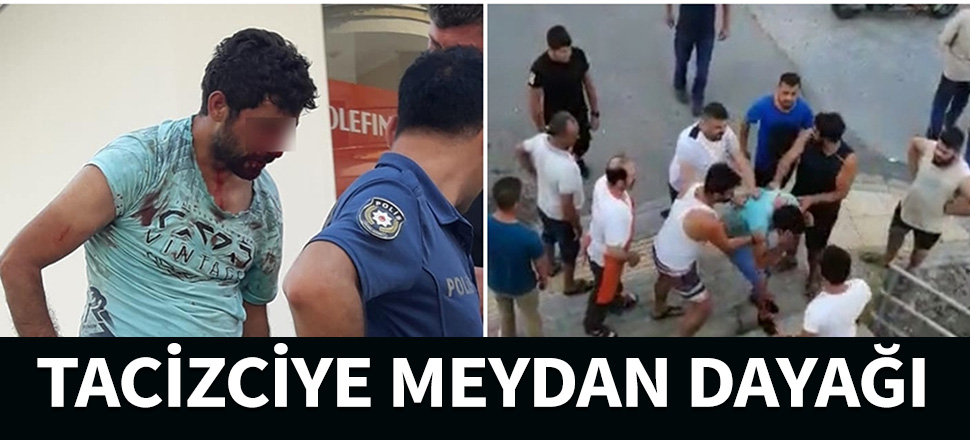 Antalya'da tacizciye meydan dayağı...