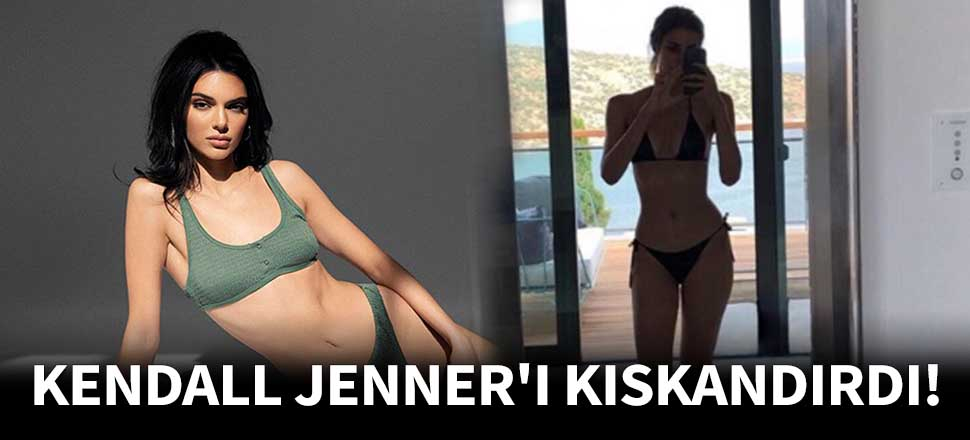 Bikinili pozuyla Kendall Jenner'ı kıskandırdı!