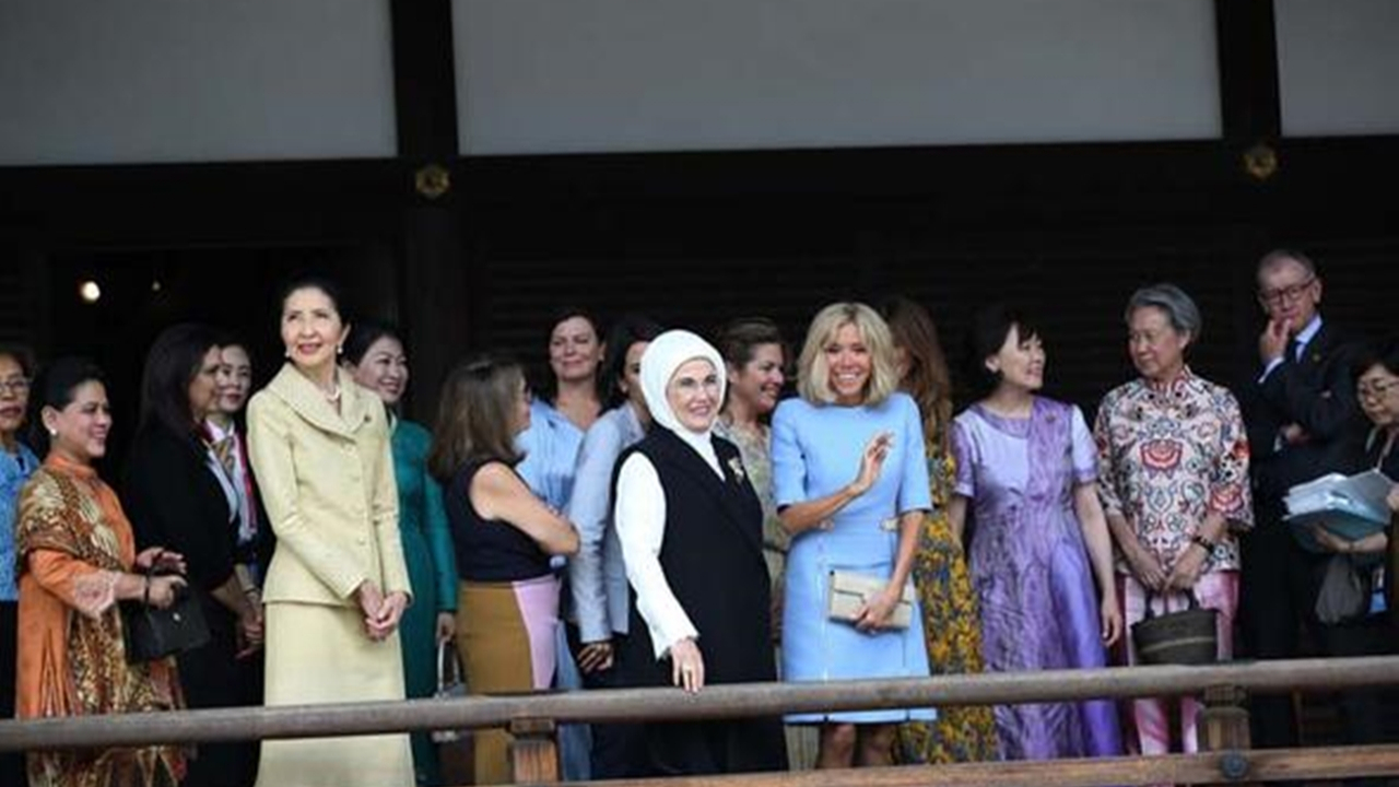 G-20 Zirvesi'nde eşler gezide! Renkli kareler