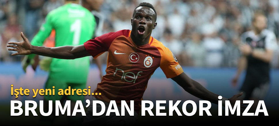 Bruma rekor bonservis ile imzayı attı!