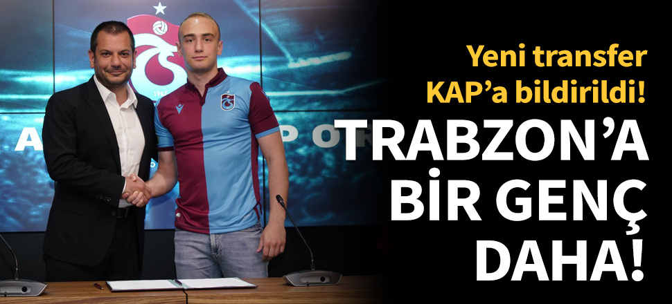 Trabzonspor, Doğan Erdoğan transferini bitirdi!