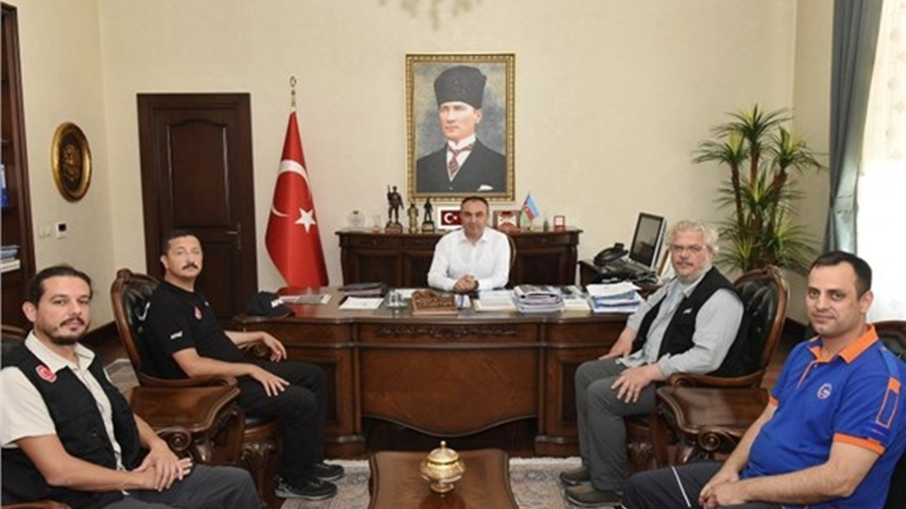 Kilis AFAD’tan Vali Recep Soytürk’e ziyaret