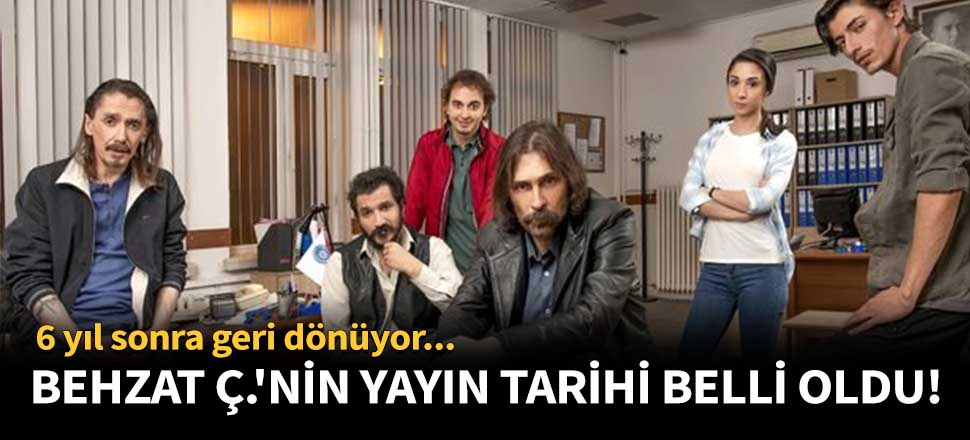 İşte merakla beklenen Behzat Ç.'nin yayın tarihi!