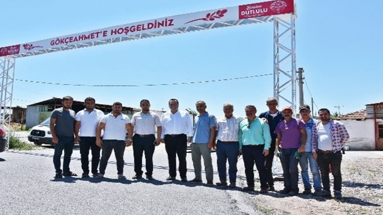 Manisa'da Başkan Besim Dutlulu, Gökçeahmet Mahallesi sakinleriyle buluştu