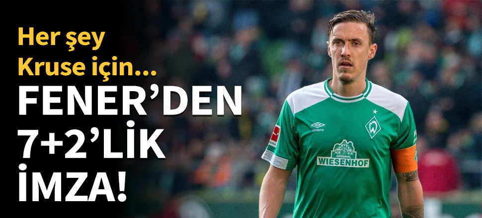 Max Kruse için 7+2'lik imza!