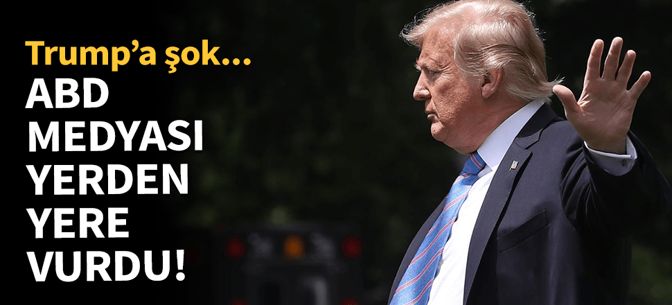 Trump duyurmuştu! ABD medyası yerden yere vurdu...