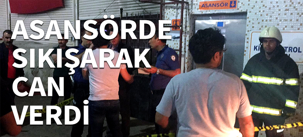 Asansörde sıkışan çocuk feci şekilde can verdi...