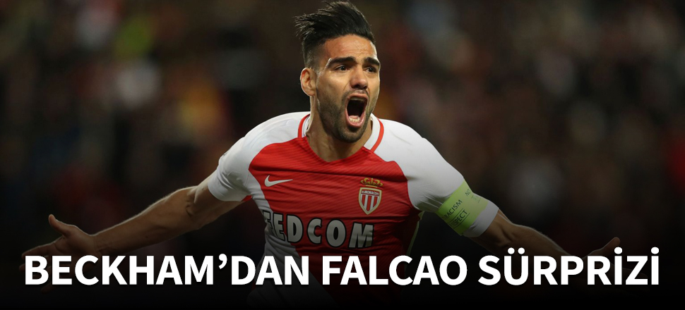 David Bekcham'dan Falcao sürprizi!