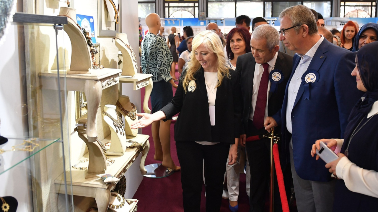 Ankara'da Başkan Mansur Yavaş’tan kadın emeğine destek