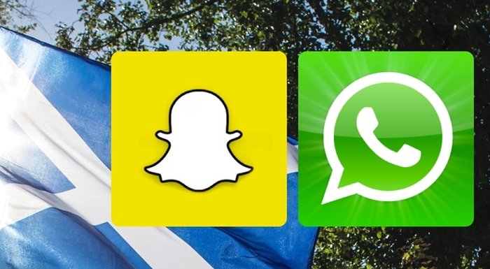 Snapchat'te bir darbe de WhatsApp'dan!