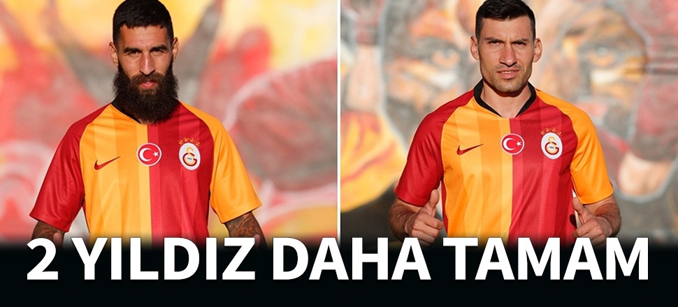 Galatasaray iki yıldıza daha imza attırdı...