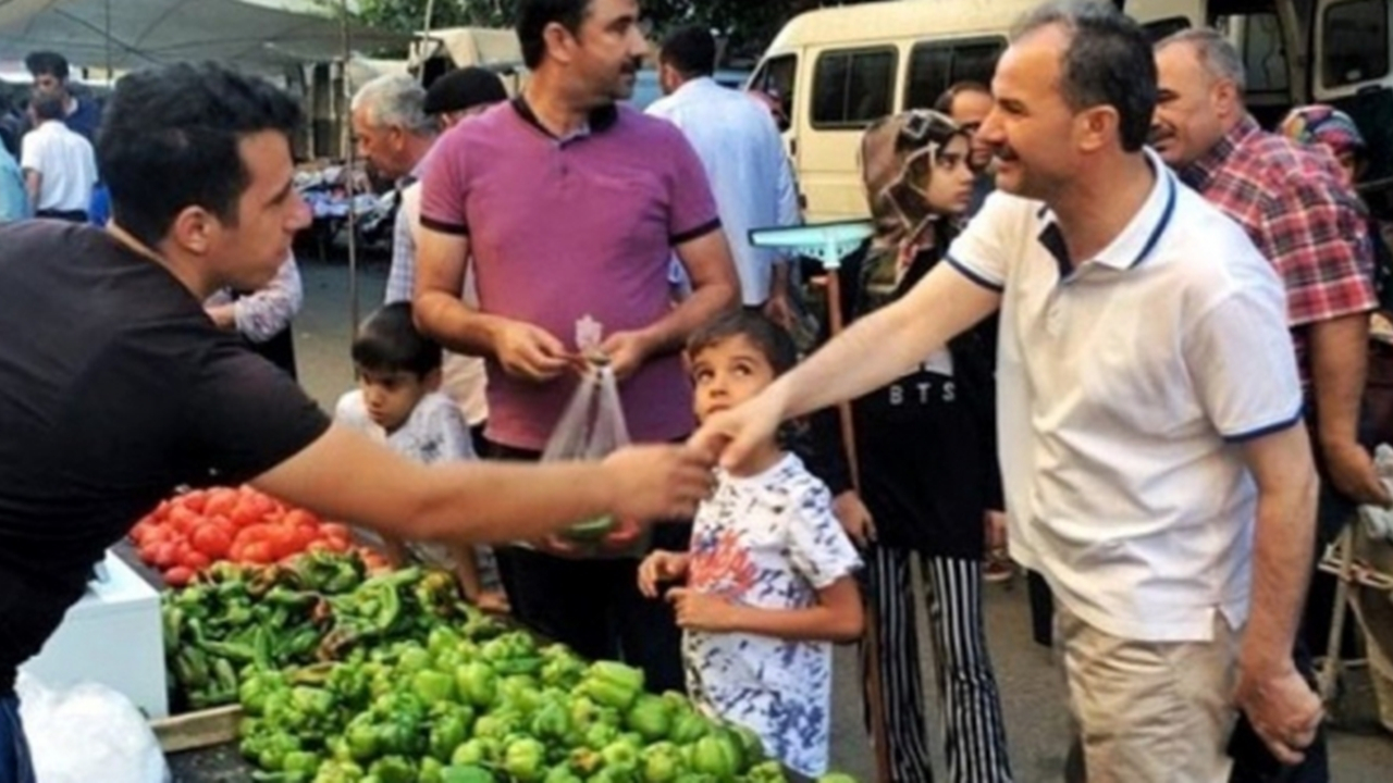 Adıyaman'da Başkan Süleyman Kılınç, pazar esnafını ziyaret etti