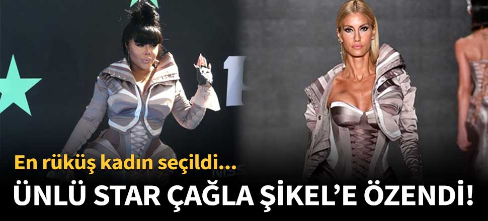 Dünyaca ünlü şarkıcı Çağla Şikel'e özendi!