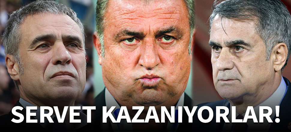 İşte en çok kazanan yerli teknik direktörler!