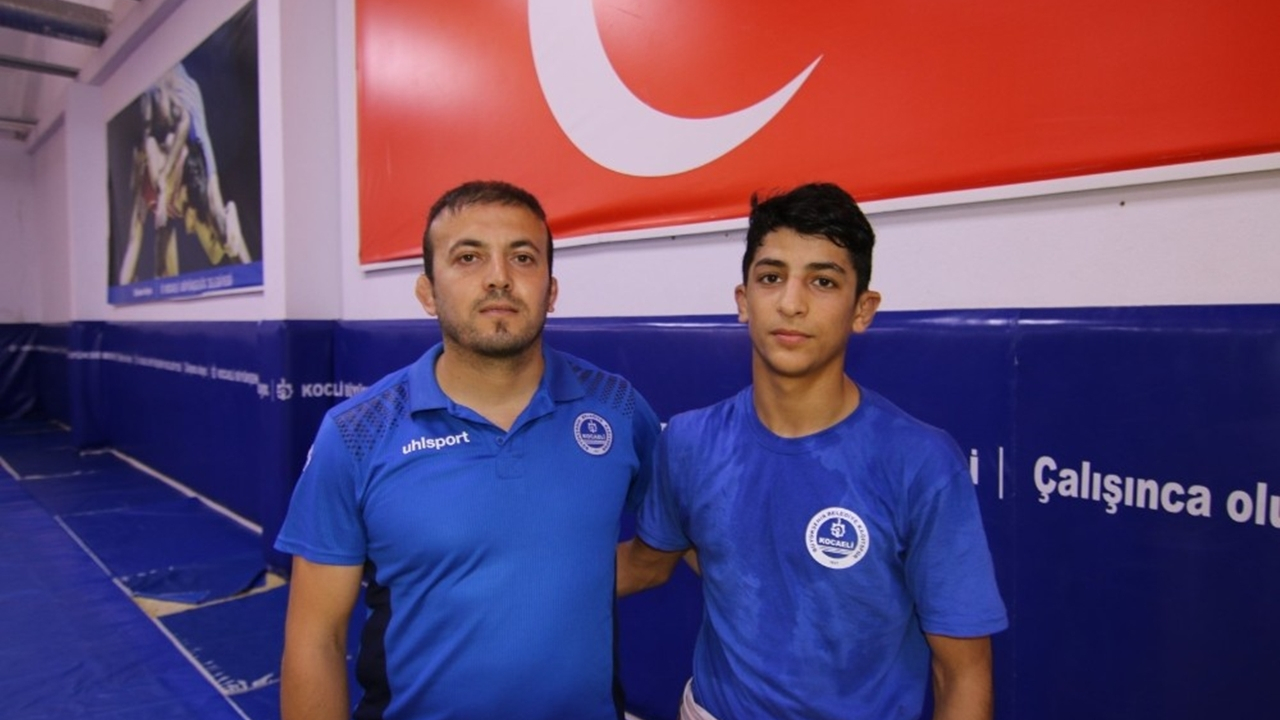 Kocaeli'de Yusuf Demir, "Hedefim olimpiyat şampiyonluğu"