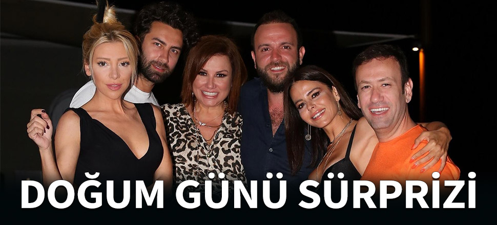 Deniz Seki'ye doğum günü sürprizi...