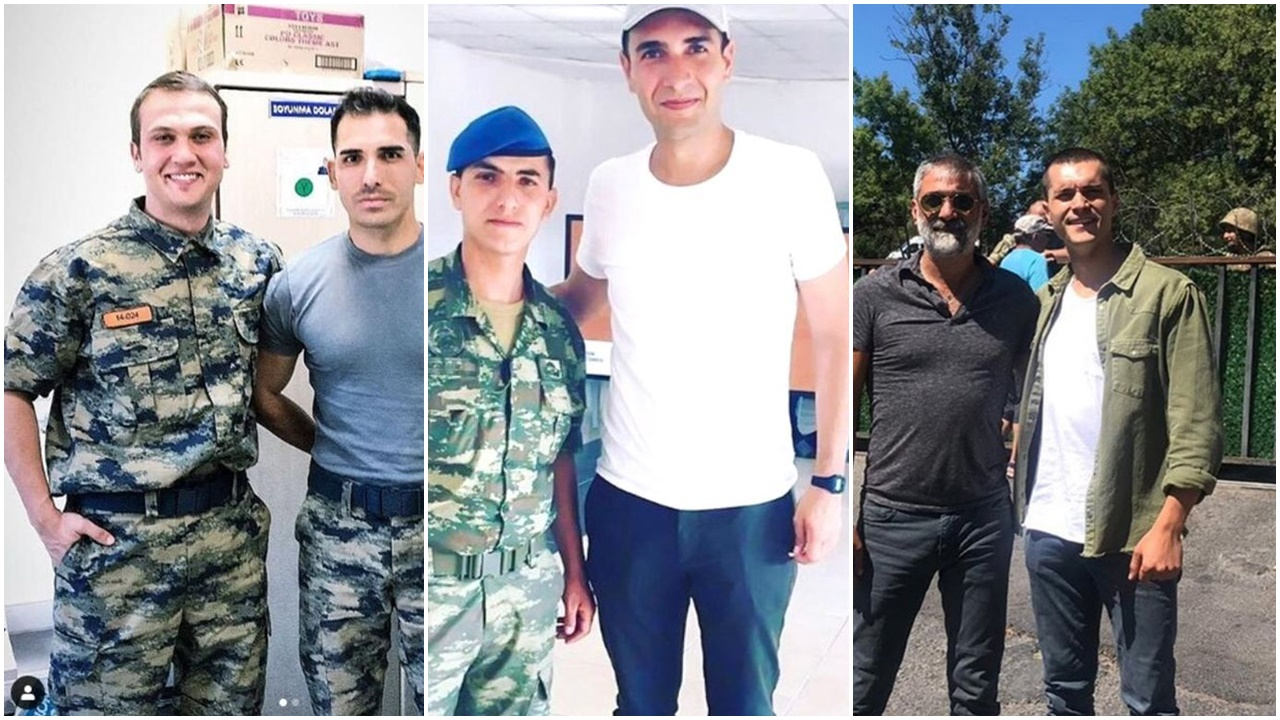 Ünlülerin askerlik fotoğrafları!
