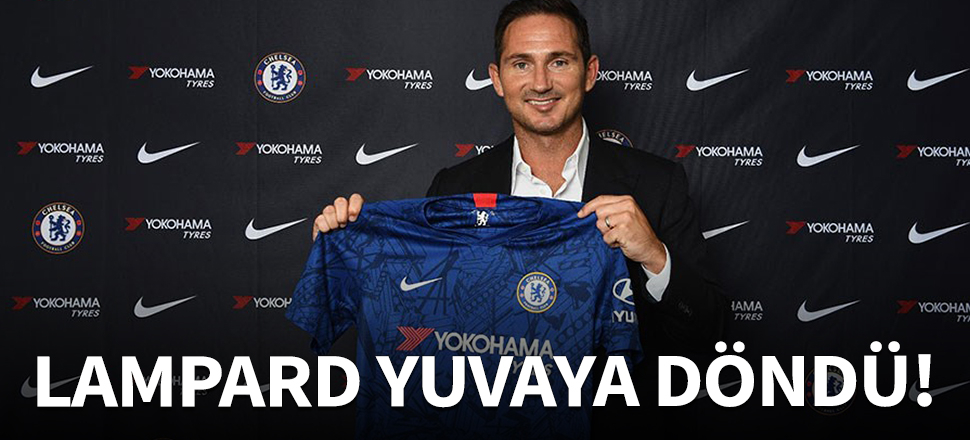 Frank Lampard, Chelsea'nin yeni menajeri oldu!