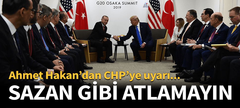 Ahmet Hakan'dan CHP'ye fotoğraf uyarısı!