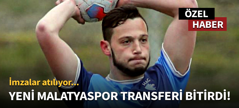 Yeni Malatyaspor, Özer Özdemir ile anlaştı!