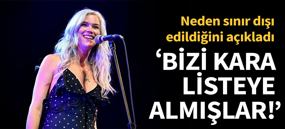 Ünlü şarkıcı sınır dışı edildi!