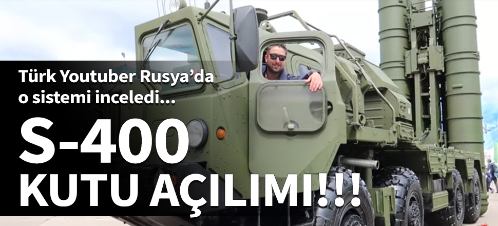 Türk Youtuber Cem Kıran Rus füze sistemini inceledi