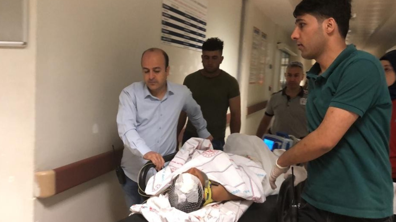 13 yaşındaki İsmail ağır yaralandı