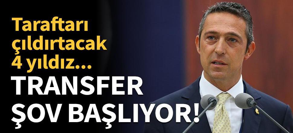 Fenerbahçe şova hazırlanıyor!