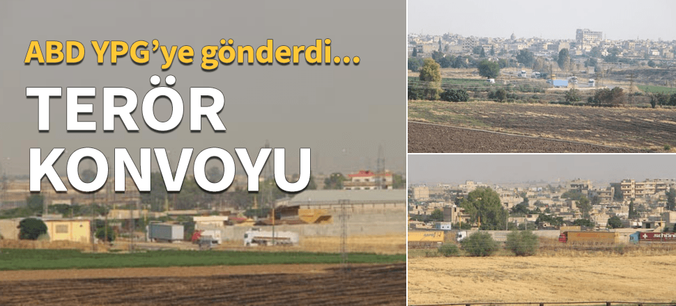 ABD YPG'ye gönderdi, böyle görüntülendi!