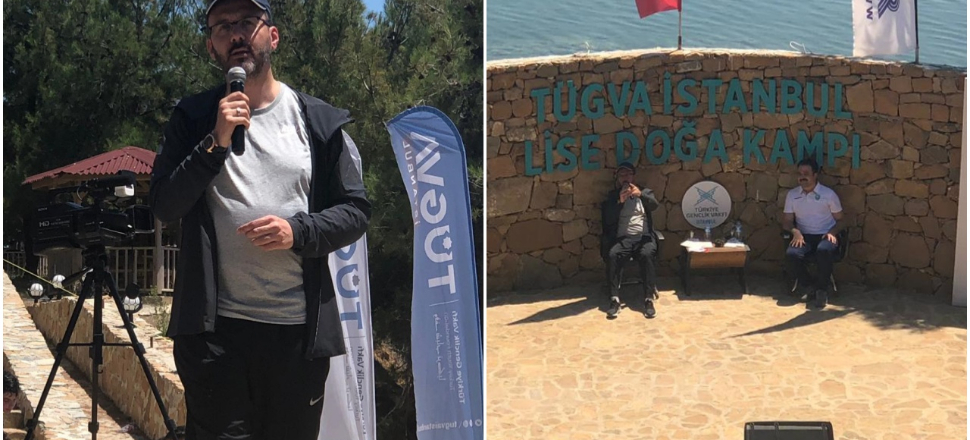 Bakan Mehmet Muharrem Kasapoğlu, Keşan'daki TÜGVA kampında gençlerin coşkusuna ortak oldu!