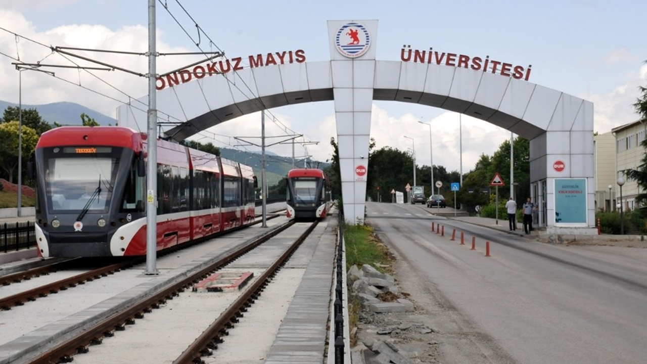 Samsun'da Rektör Sait Bilgiç’ten ‘raylı sistem’ teşekkürü