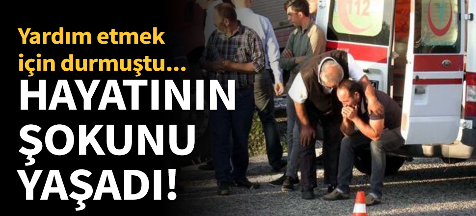 Tesadüfen denk geldi, babasının cesedini buldu!