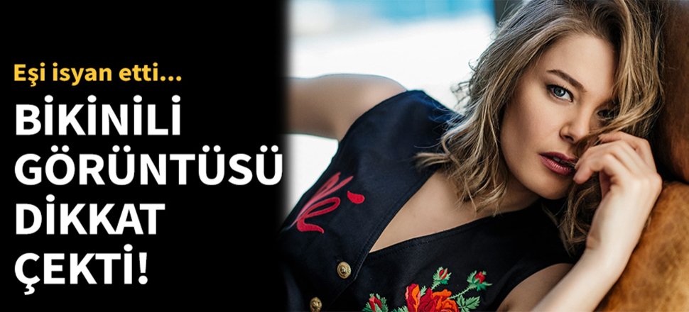 Burcu Biricik düzgün fiziğiyle dikkat çekti!