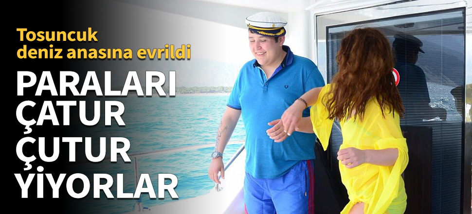 Paraları çatur çutur yiyorlar!
