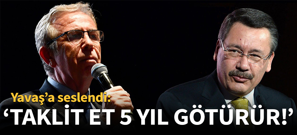 "Taklit et, 5 sene götürür!"