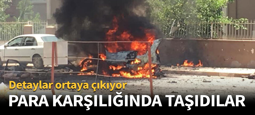 Para karşılığında patlayıcı taşıdılar!