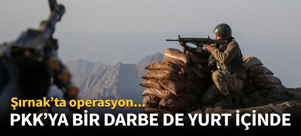 PKK'ya bir darbe de yurt içinde!