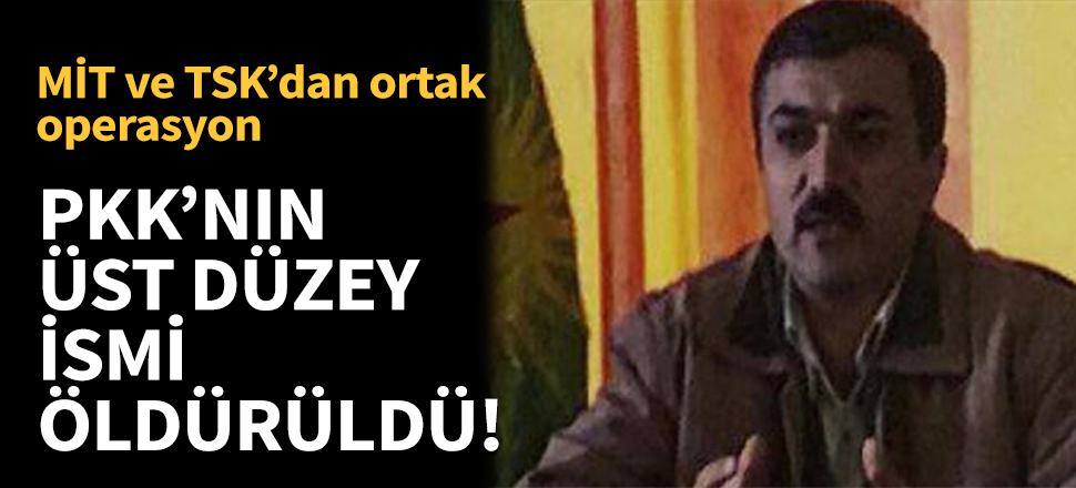 PKK/KCK'nın üst düzey ismi Diyar Garip Muhammed öldürüldü!
