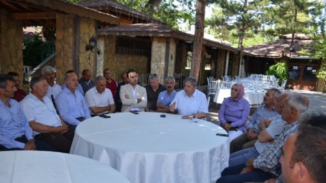 Kayseri'de Başkan Özkan Altun mahalle muhtarlarıyla biraraya geldi