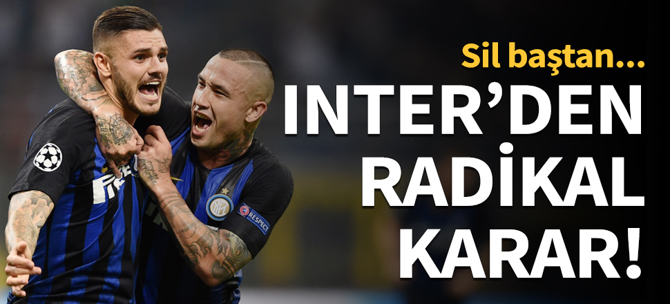 İtalyan devi Inter'den radikal karar!