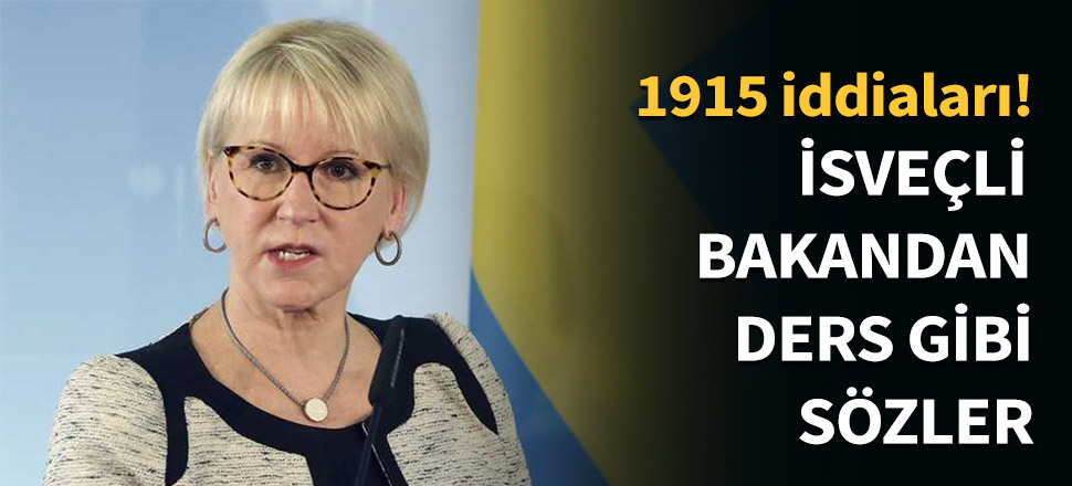İsveç'ten ders gibi 1915 açıklaması...