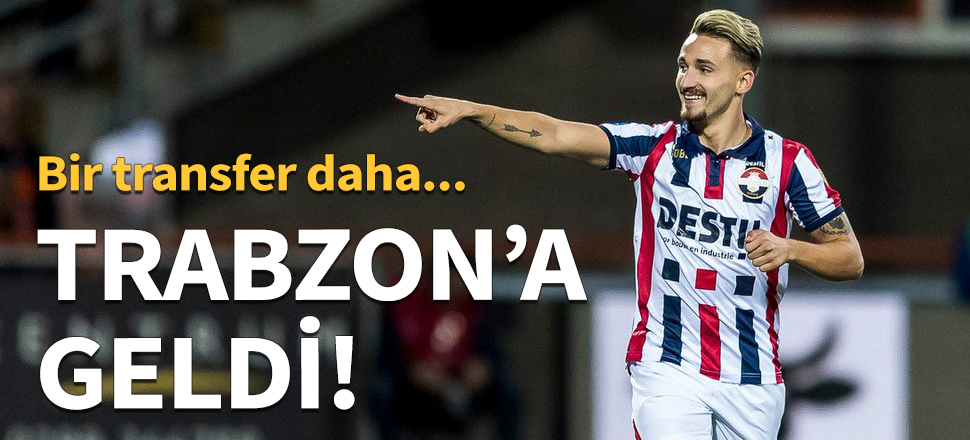 Trabzonspor Donis Avdijaj'ı Trabzon'a getirdi!