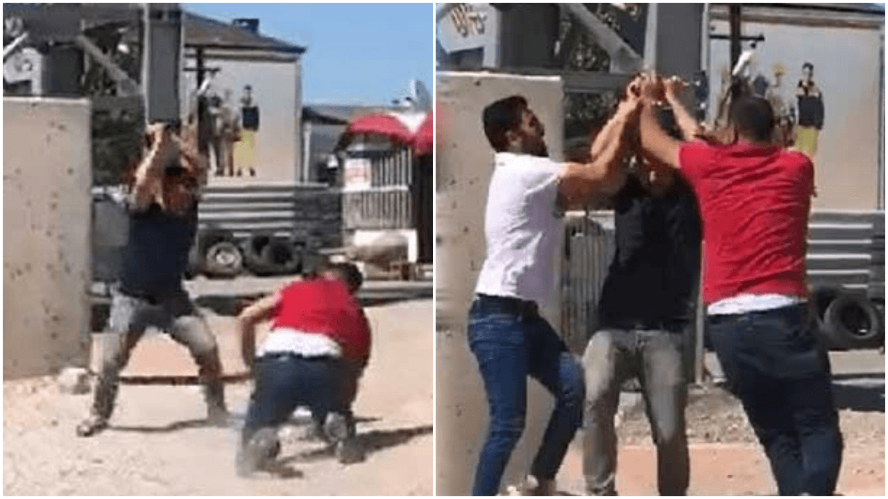 Çekiç ve taşlarla öldüresiye kavga!