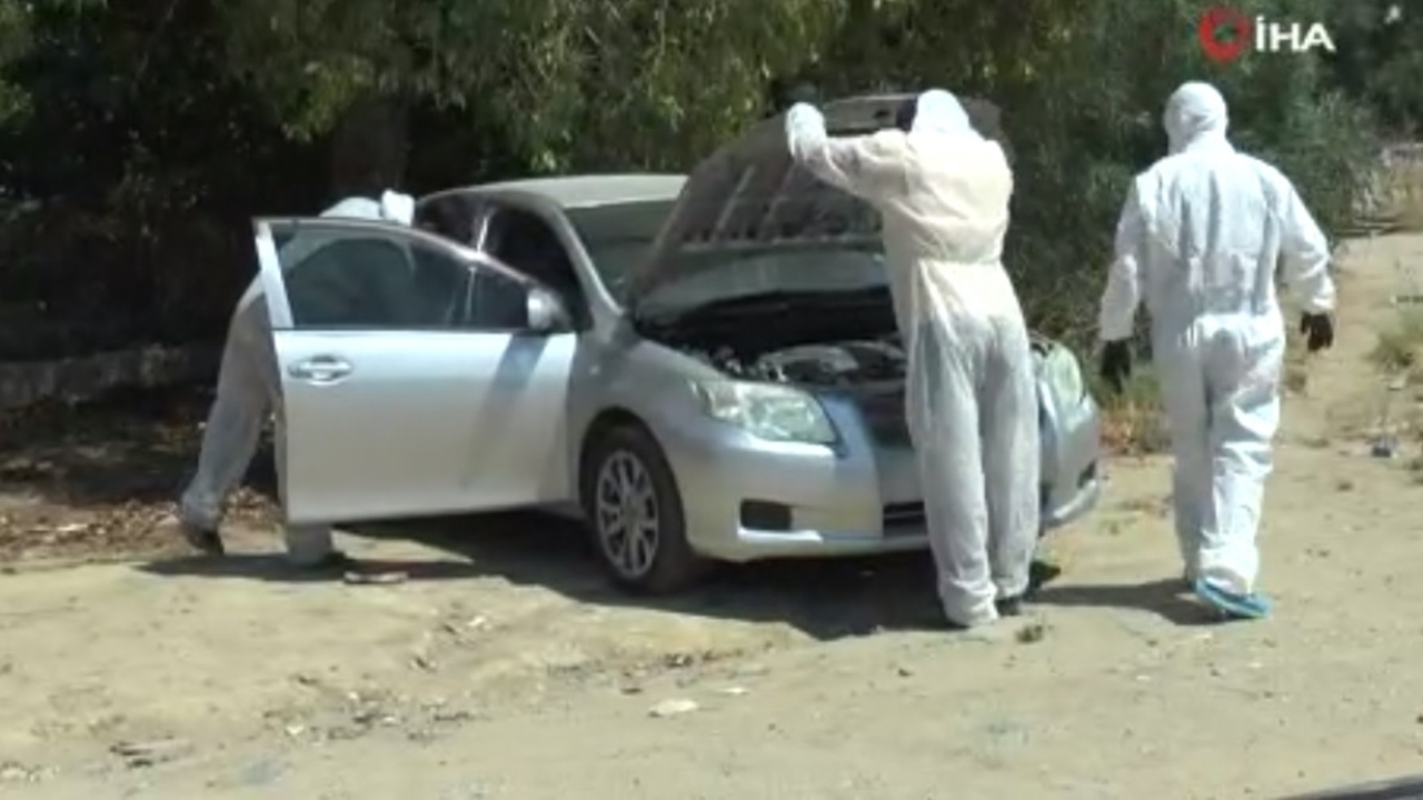 Otomobilin bagajında ceset bulundu
