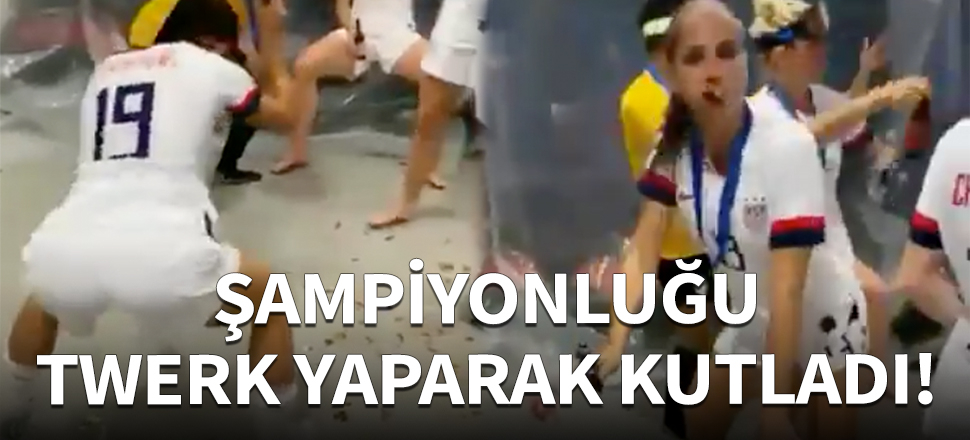 Alex Morgan şampiyonluğu twerk yaparak kutladı!