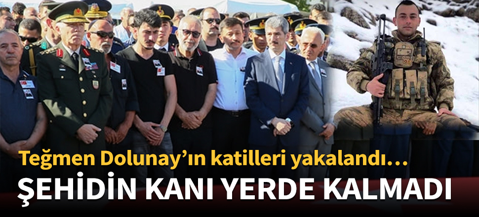 Şehit teğmenin kanı yerde kalmadı