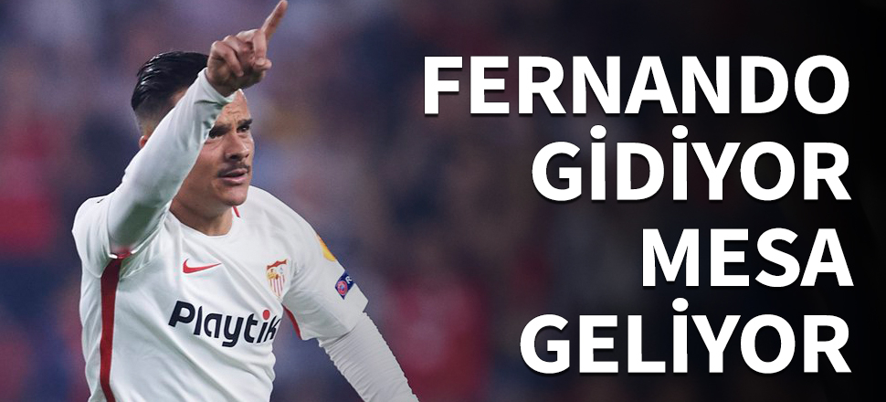 Galatasaray Fernando-Mesa takasını bitiriyor!